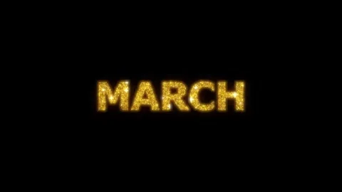 Sparkling Text Animation | Glitter Typography Motion Graphics Overlay Stock Footage 341967772