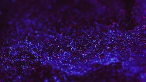 Sparkling texture neon glitter dust blue pink dark Stock Footage 274965657