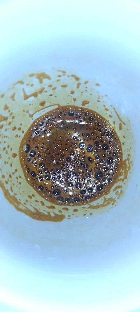 Sparkling Textures of Black Coffee Stock Footage 297074123