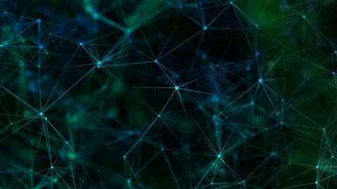 Sparkling ties. Seamless loop.Abstract digital background. Transport, business Stock Footage 102871859