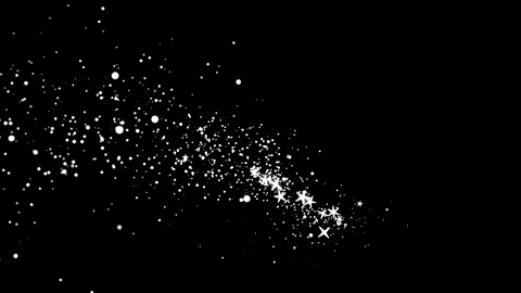 Sparkling Trail Video stock 171053003