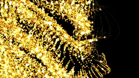 Sparkling Transition - Transition 05 (HD) Stock Footage 1837448