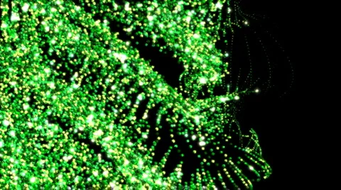 Sparkling Transition - Transition 06 (HD) Stock Footage 1847702