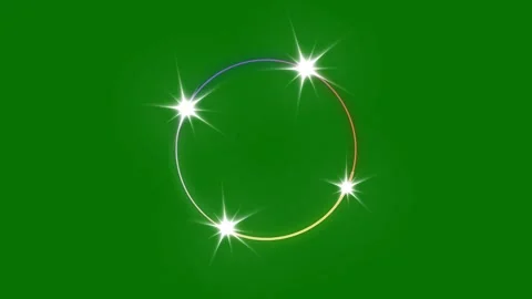Sparkling Twinkle Star Glow Animation 4K UHD. Night Smooth Glitter Sparkle Stock Footage 332905378