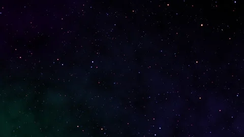 A Sparkling, Twinkling Starry Sky Stock Footage 332255137