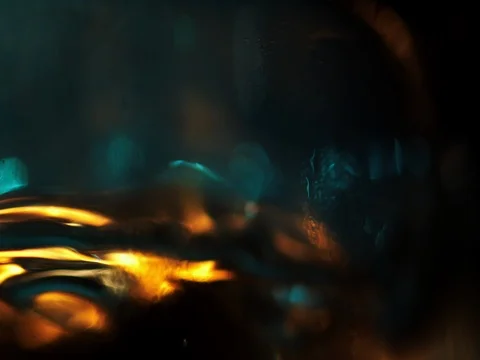 Sparkling water from bottom to top. Boiling Water Close Up with Steam. Stock Footage 70722778