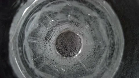 Sparkling water closeup Stock Footage 219416418