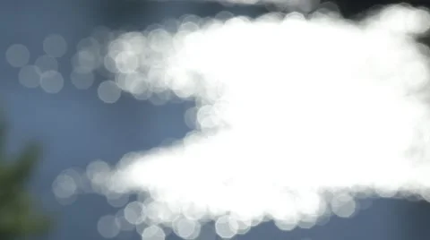 Sparkling water focus pull Stock Footage 46074120