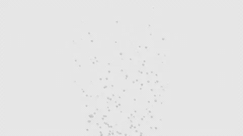 Sparkling water in the glass bubbles going up slow-mo motion Loop Alpha Channel Stock Footage 276279735