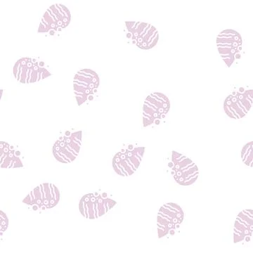 Sparkling water glyph seamless pattern Stock Illustration