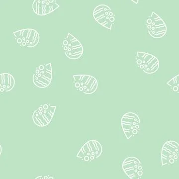 Sparkling water line seamless pattern Stock Illustration