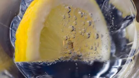 In sparkling water Foto stock