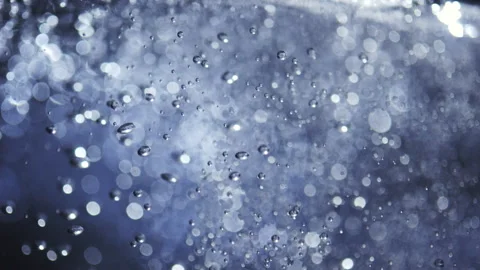 Sparkling water in slow motion Video stock 234503732