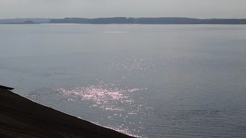 Sparkling water on sunlight Stock Footage 90011370