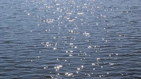 Sparkling water on sunlight Stock Footage 90090800