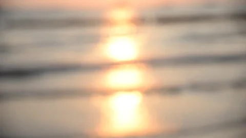 Sparkling Water Surface. De-focused Stock Footage 74513560