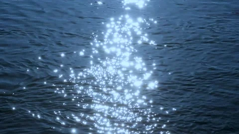 Sparkling water surface Part 2 Stock Footage 236434692