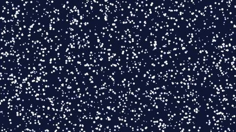 Sparkling white dots abstract pattern on dark blue background Stock Illustration