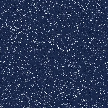 Sparkling white specks abstract pattern on dark navy background Stock Illustration