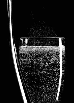 Sparkling wine Foto stock