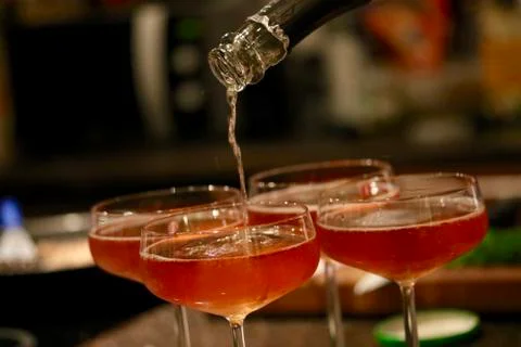 Sparkling wine Stock Photos