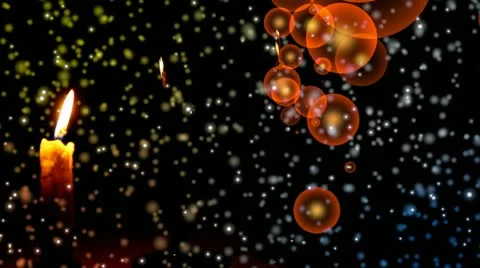 Sparkling wine. Snowing New year's eve and Merry Christmas background. Stock Footage