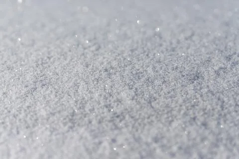 Sparkling winter snow surface creating texture background Stock Photos