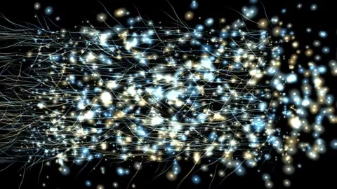 Sparklings Electrons Fields  Motions Graphics  Backgrounds Stock Footage 274867431