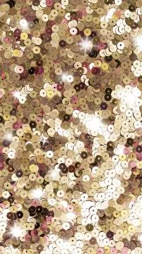 Sparkly gold glitter background texture Stock Photos