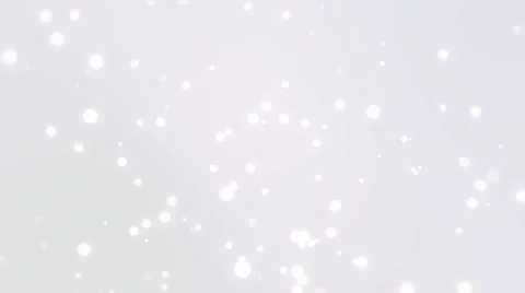 Sparkly light particles falling down a silver white gradient background Video stock 65132001