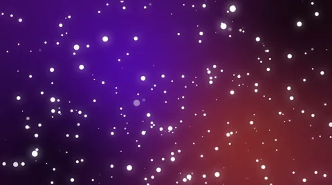 Sparkly light particles moving across a changing colorful gradient background 库存影片 68448540