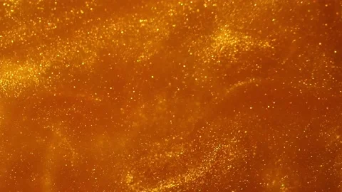 Sparkly Waves Of Gold Glitter Particles. Vídeos de archivo 237558054