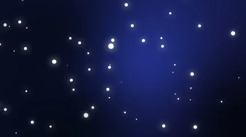 Sparkly white light particles moving across black blue gradient background Stock Footage 68447596