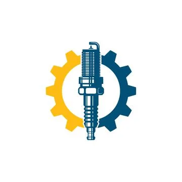 Sparkplug icon vector illustration Stock Illustration