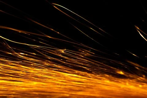 Sparks abstract background Foto stock