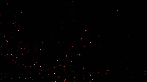 Sparks against black background Video stock 65429852