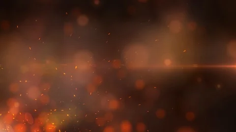Sparks and Lights Fire Background 4K Loop Stock Footage 100654153