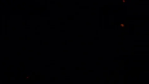 Sparks on black background Stock Footage 74375303