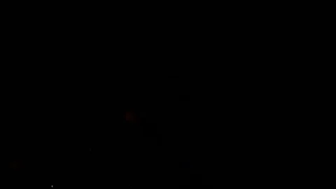 Sparks on black background Stock Footage 74375366