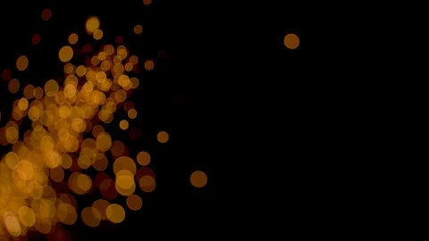 Sparks bokeh lights on the black background Stockbeeldmateriaal 121628960