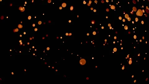 Sparks bokeh lights on the black background Stock-Footage 121632701