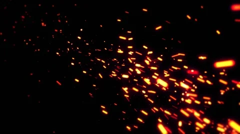 Sparks in the Dark Vídeo Stock 67716319