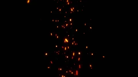 Sparks in the Dark Video stock 67721552