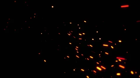 Sparks in the Dark Video stock 67725171