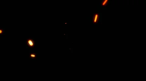 Sparks in the Dark Vídeo Stock 67729231