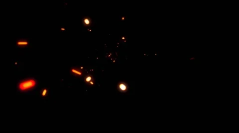 Sparks in the Dark  Vídeo Stock 67729486