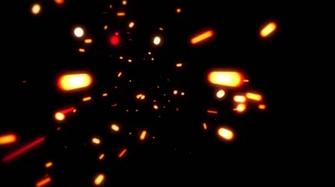 Sparks in the Dark Stock Footage 67729718