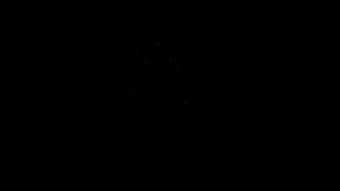 Sparks Effect Falling Fire Embers Burst Atmospheric Layer Against Black Stock Footage 339696836