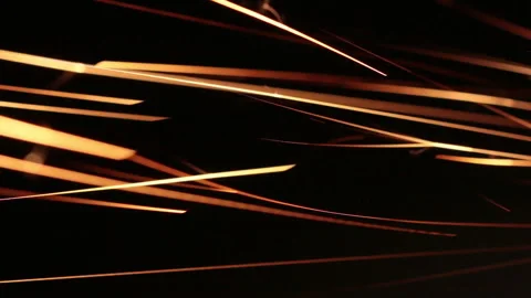 Sparks extreme  close up. Stock Footage 132472971