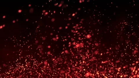 Sparks of fire on a dark background 스톡 동영상 201535677